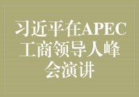 习近平在APEC工商领导人峰会演讲：共创新时代，推动亚太经济繁荣