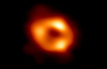 银河系中心黑洞首张照片来了 网友神奇脑回路给黑洞起外号甜甜圈